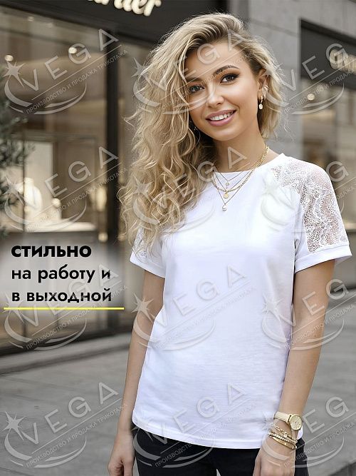 картинка Футболка женская 515 от магазина Одежда+